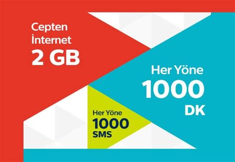 500 dk 1000 sms 4 gb türk telekom
